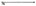 Dauby toiletrolhouder enkel - Pure Plus Square - wit brons - 350 mm - rechts