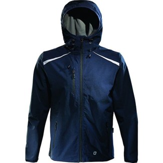 Opsial softshell jas - Clide - waterafstotend - blauw - L