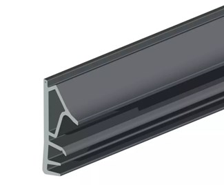 Ellen 1501 SCF kaderprofiel zwart rol 25mtr