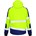 Opsial Softshell jas geel-marineblauw High-Visibility - maat L