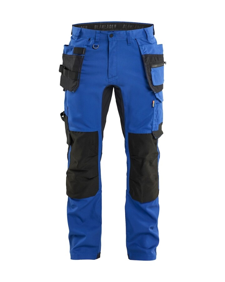 Blåkläder 1750 werkbroek 2-weg stretch - blauw/zwart maat 54