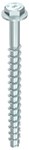 HECO MULTI-MONTI PLUS SS schroefanker - zeskantkop met ring - 6x50mm - staal - 100 stuks