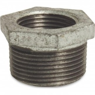 Zeskant verloopring - Fig.241 - Staal verzinkt - buiten/binnen - 2.1/2" x 2"