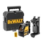 DeWALT DW088CG-XJ Zelfnivellerende kruislijnlaser groen met AA batterijen