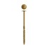 Dynaplus houtbouwschroef [50x] - AR-BRONZE - tellerkop - TX-40 - 8.0x140/70mm