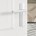 AXA deurkruk Milan met schild Curve aluminium 