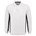 Tricorp polosweater Bi-Color - Workwear - 302001 - wit/donkergrijs - maat L