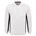 Tricorp polosweater Bi-Color - Workwear - 302001 - wit/donkergrijs - maat L