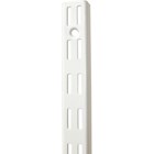 Elemen System wandrail dubbel - wit 