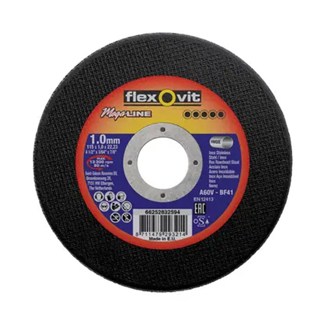 Flexovit doorslijpschijf - A60V-BF41 - 125 x 1 x 22 mm