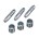 DX dievenklauwen beveiliging - DK 903K ZE - 3 stuks