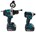 Makita combiset (klop)boren/(slag)schroeven - DLX2418TJ - 18 V - 3x5,0 Ah accu en snellader - in Mbox