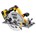 DEWALT DCS572P2-QW Accu Cirkelzaag 184mm 18V XR - Inclusief 2x 5.0Ah Accu, Lader en Koffer