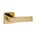Intersteel Deurkruk Amsterdam met rozet 53x53x10mm PVD messing