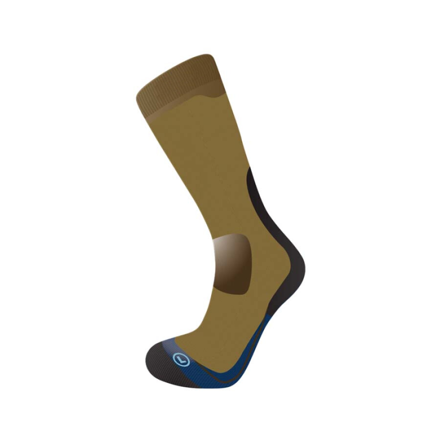 Sibex wintersokken - maat 39-41 - kaki