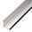 Alprokon deurnaaldprofiel - 4058 T-naald 1x 2450mm +borstel