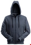 Snickers Workwear schilders zip hoodie - 2801 - donkerblauw - maat XL