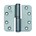 BSW kogelstiftpaumelle - gegalvaniseerd afgerond - 89 x 127 x 3 mm - bb 807 gv-rd - draairichting 2