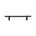 Dauby meubelgreep - Pure PMT - verouderd ijzer zwart - 128 mm