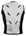 INUTEQ DRY BODYCOOL SMART-X koelvest zilver XXL