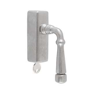 Dauby raamkruk - Pure PH1830 / DKS - mat wit brons - afsluitbaar