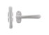 Dauby deurkruk - Pure PHTL"T+L" / PBTC 1 - mat wit brons 