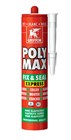 Griffon montagelijm - PolyMax Fix&Seal Express - 425 g - antraciet