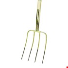 IDEALSPATEN mestvork - met T-steel - 4-tands - rond