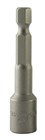 Ivana bit-dopsleutels - magnetisch - 1/4inch - 6-kant