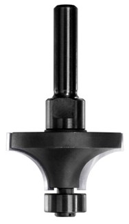 JSO-TR afrondprofielfrees - R=12.7mm met lager - D=39.4mm - S=8mm - HW