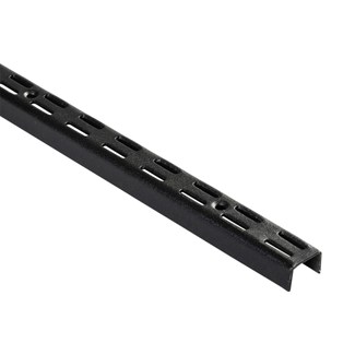XHANDER wandrail dubbel zwart 96cm