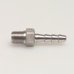 Slangpilaar - zeskant - buitendraad x slangtule - 1/2" x 9 mm