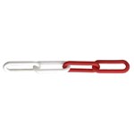 DX kunststofketting rood-wit - 25 meter - 1500-06