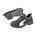 Puma werkschoenen - 64072 - S3 kruipneus laag - zwart - maat 45 