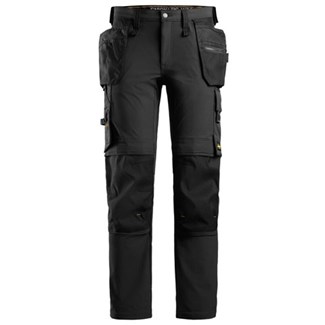 Snickers Workwear 6271 Full Stretch Werkbroek met holsterzakken zwart - maat 48