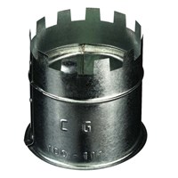 C.G. nisbus - gegalvaniseerd - 100 mm - met deksel