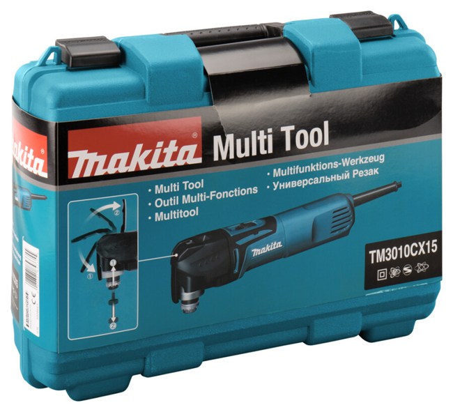 Makita multitool 230V TM3010CX15 starlock 320W met