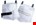 MASCOT Customized Spijkerzak bouw - 22450-012 - wit