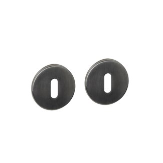 Intersteel Sleutelrozetten verdekt ø52x6mm PVD Antraciet