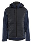 Blåkläder 4743 Hybride Jack - blauw/zwart maat 4XL