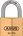 ABUS cilinder hangslot - 50mm  gelijksluitend - 85/50 KA2726