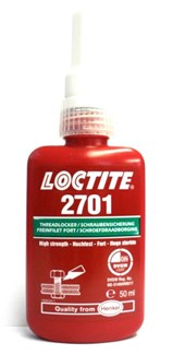 Loctite borgmiddel - 2701 - 50 ml - studlock