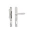 Dauby veiligheidsgarnituur knop/kruk - Pure PHL + PHT - wit brons - profielcilinder 92 mm