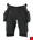 Snickers Workwear korte broek - 6141 - met holsterzakken - zwart - maat 58