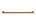 Dauby meubelgreep - Pure PMQ-384 - ruw brons - 384 mm