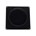 Nedco gevelklep - vierkant - Ø150mm - zwart - kunststof