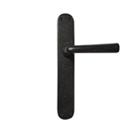 Dauby deurkruk op schild - Pure PH1925+ / P40 - verouderd ijzer zwart - blind