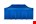 Grizzly zijwand INGANG - GO-WORK - 6 m - blauw