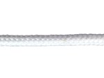 Ivana gevlochten koord - wit - dikte 6 mm - haspel à 100 m - 50832