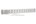 Nedco schuifrooster alu.wit 370 x 40 mm met draaiknop